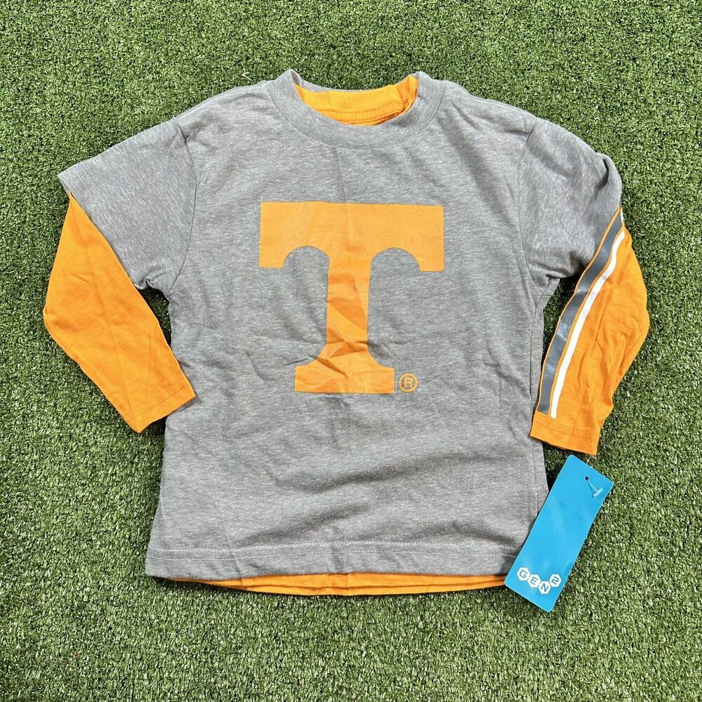 NEW GEN 2 Tennessee Volunteers T-Shirt Short Sleeve And Long Toddler Size 2T